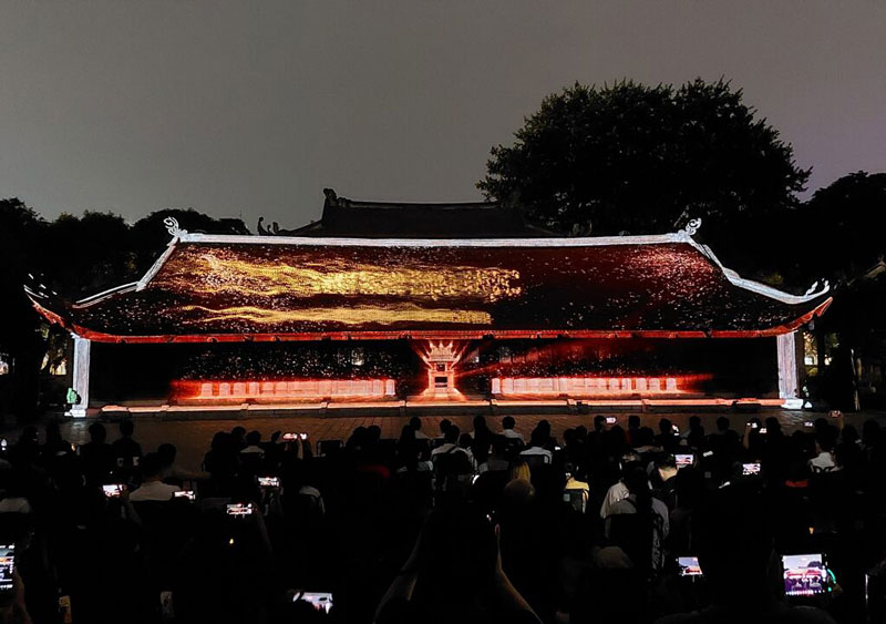 The impressive 3D mapping technology of this place