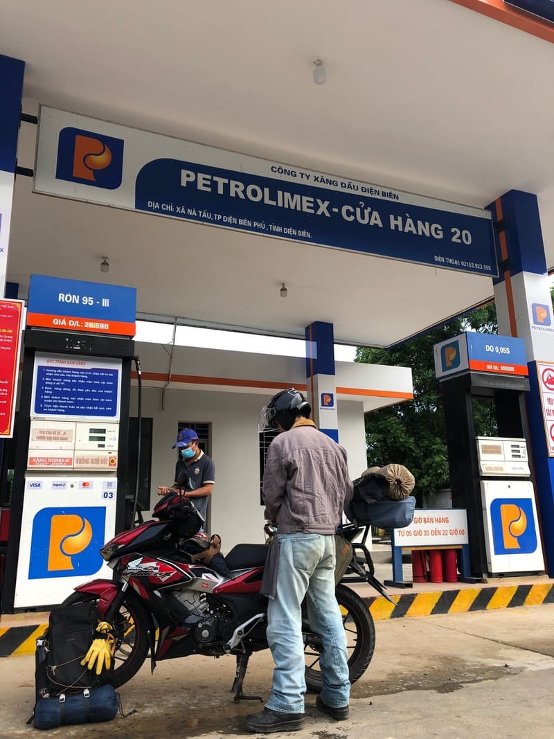prepare gas for ha giang loop