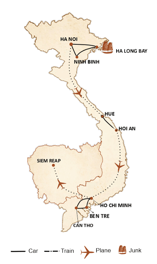 [col-img15] vietnam and cambodia tour in 15 days