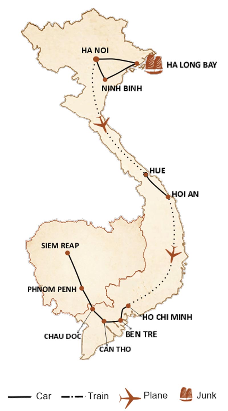 Vietnam and cambodia tours