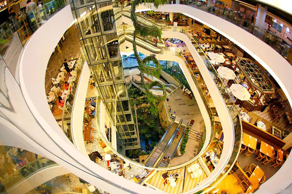 EmQuartier Bangkok leans towards the more luxurious side of Bangkok's extensive mall scene