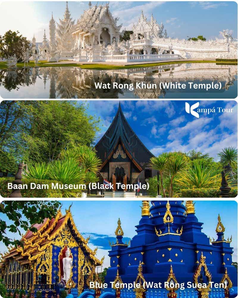 Wat rong khun baan dam mun
