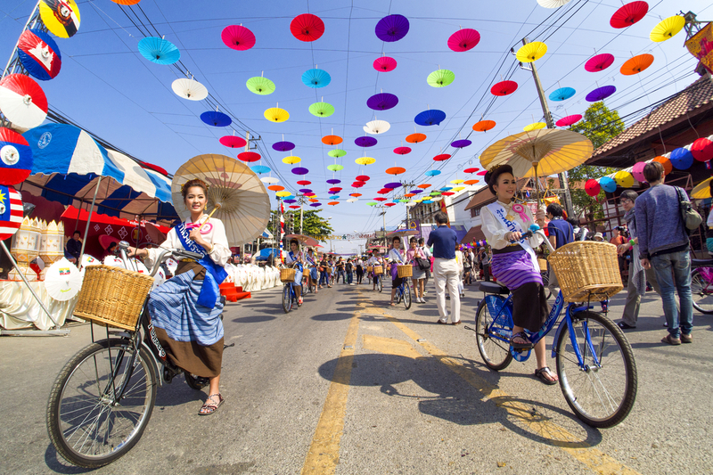 Bo Sang Umbrella, Sankamphaeng Handicraft Festival