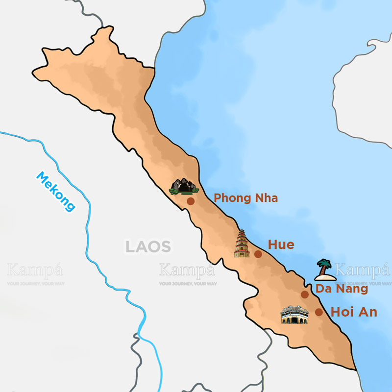 Hue as the centre of Vietnam