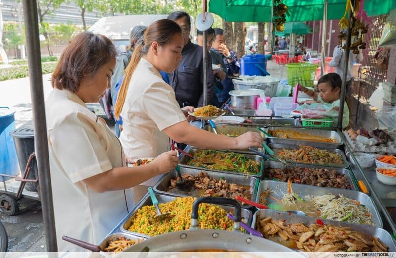 Lumpini Park Food Stalls