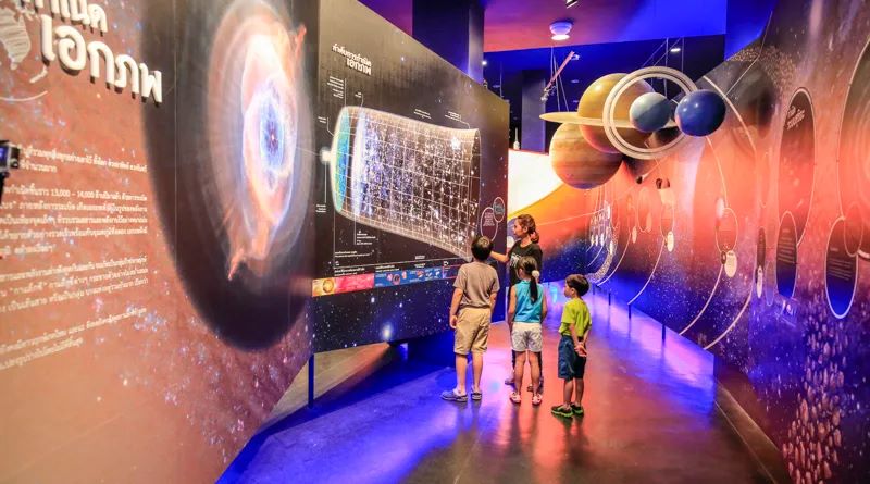  The children at Space Inspirium