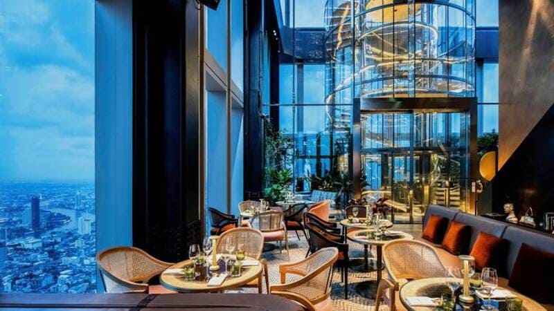 Sky Beach at King Power Mahanakhon 