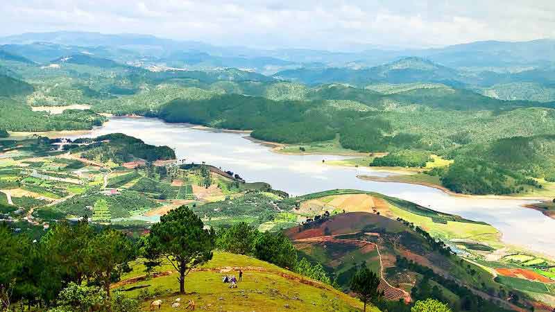 The city of Da Lat