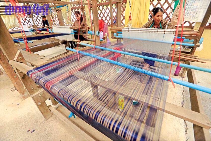 Traditional silk production