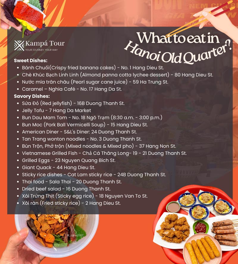 Where to eat in Hanoi Old Quarter