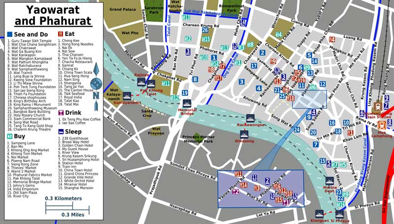 Chinatown Map
