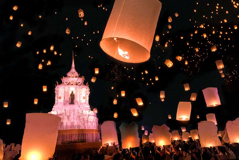 Yi Peng Lantern Festival