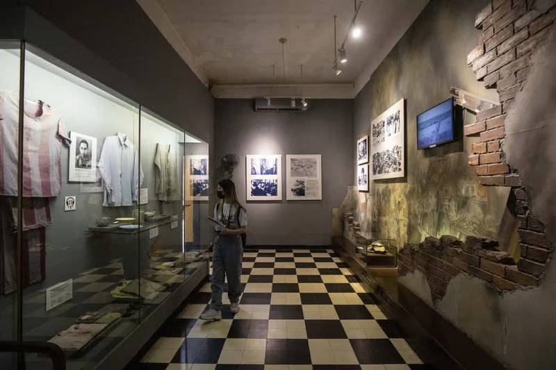 Exhibition Area of the American Army at Hoa Lo Prison