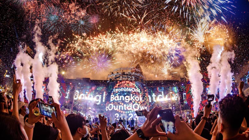 Bangkok countdown party