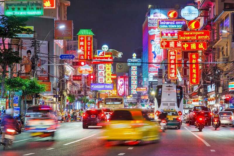 Chinatown in Bangkok