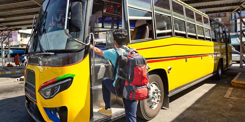 Bus in Thailand 