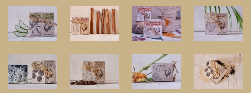 Handmade organic skincare products