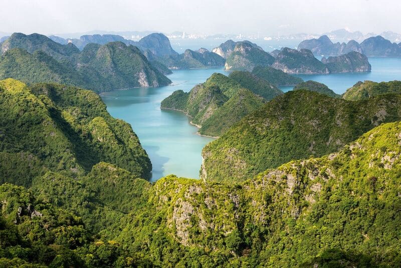 half of cat ba island vietnam