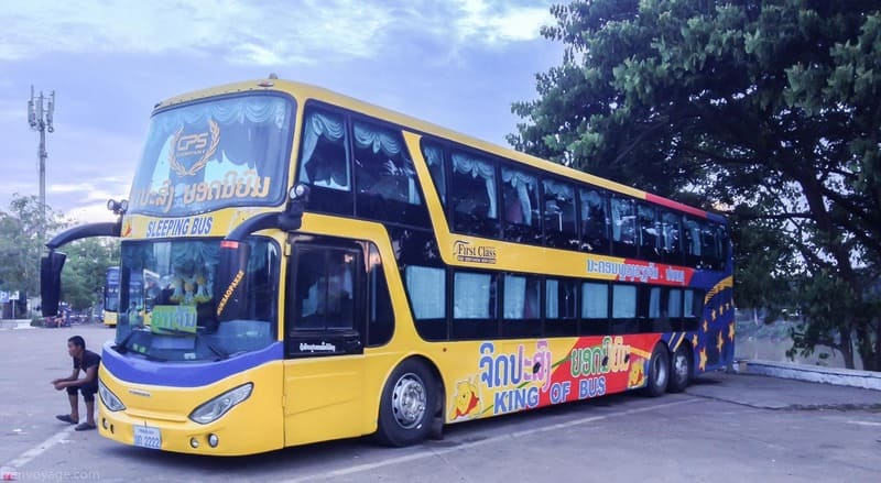 VIP sleeper bus for overnight trips