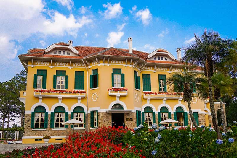 Summer Palace of the last king of Vietnam - King Bao Dai