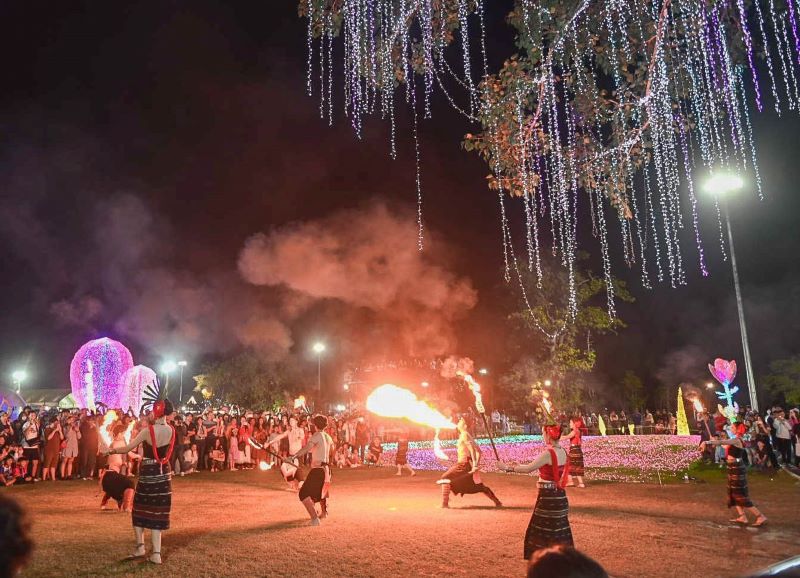  Fire breather demonstration