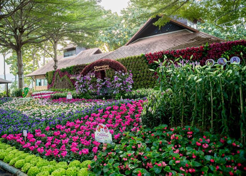 flower garden