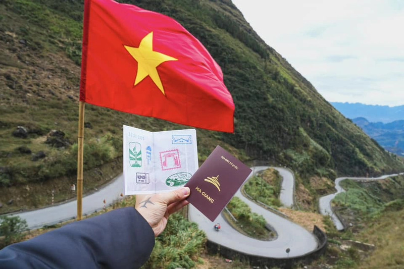 With Ha Giang passport, when you go to each tourist destination, you will get a stamp