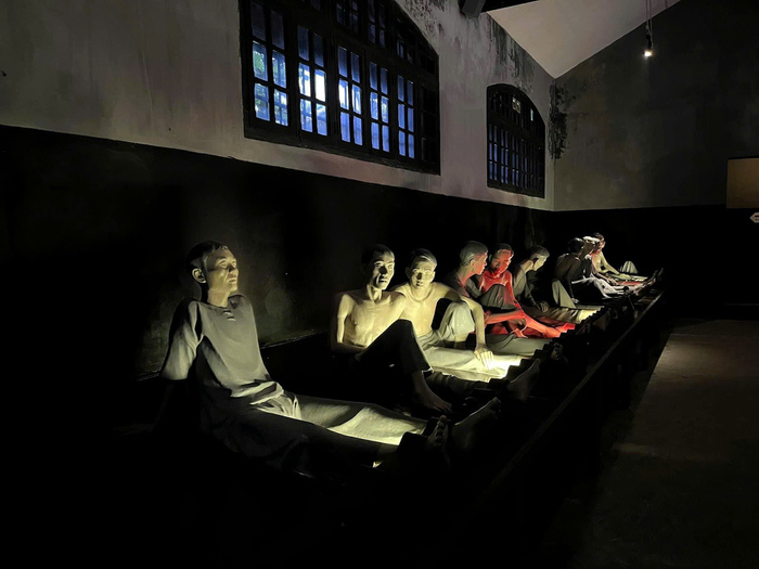 The gloomy space of Hoa Lo prison