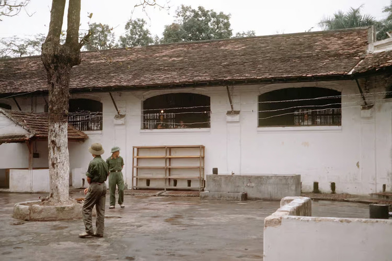 Hoa Lo Prison area during the Vietnam War