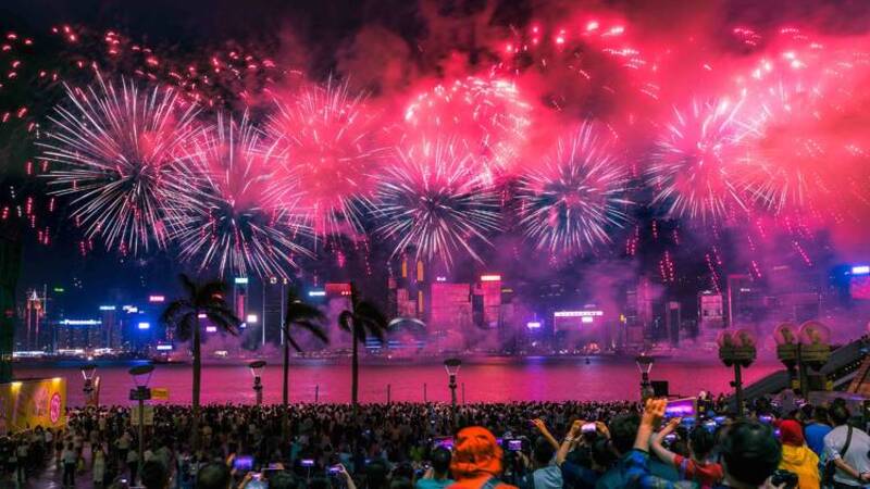 Hongkong, new year