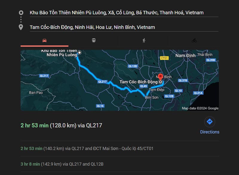 tam coc halong bay
