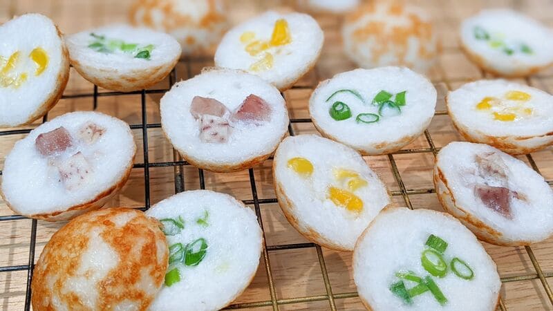 Kanom krok (Thai Coconut Pancakes)