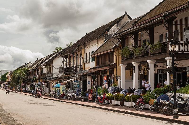 The ancient alleys of Luang Prabang