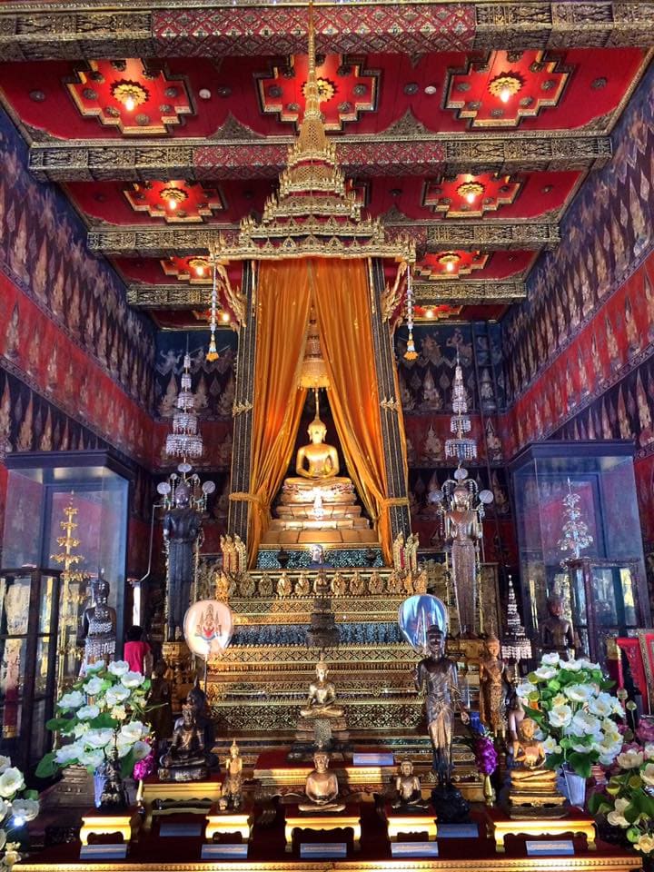 Part of the museum resembles a temple