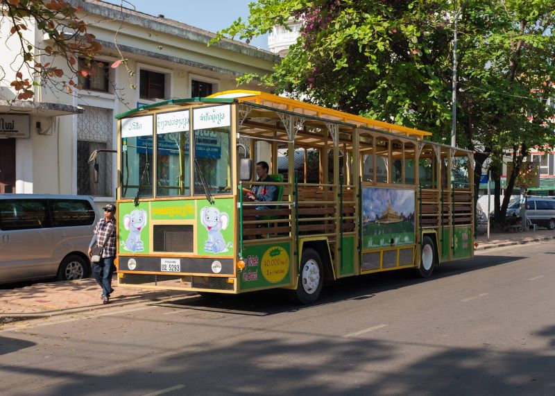 Bus, frequent choice of locals and tourists