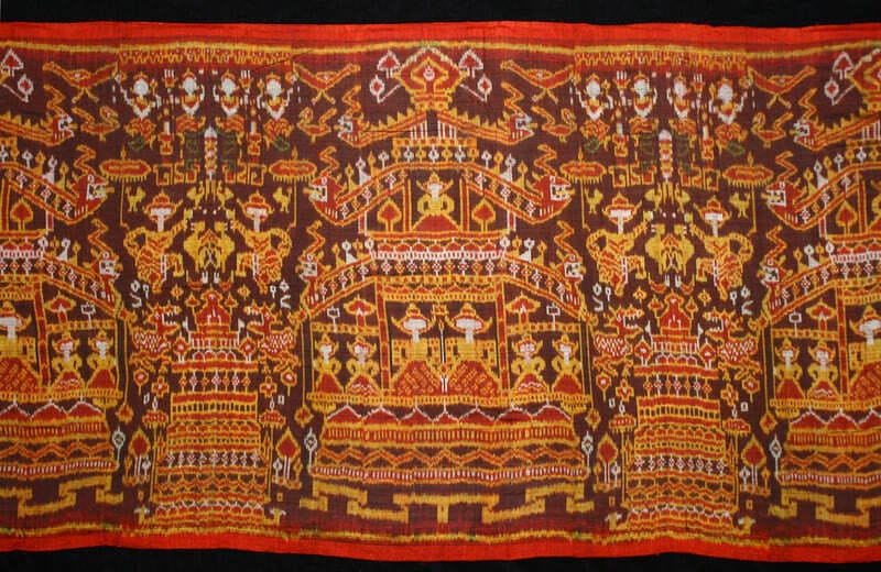 Traditional Khmer ikat