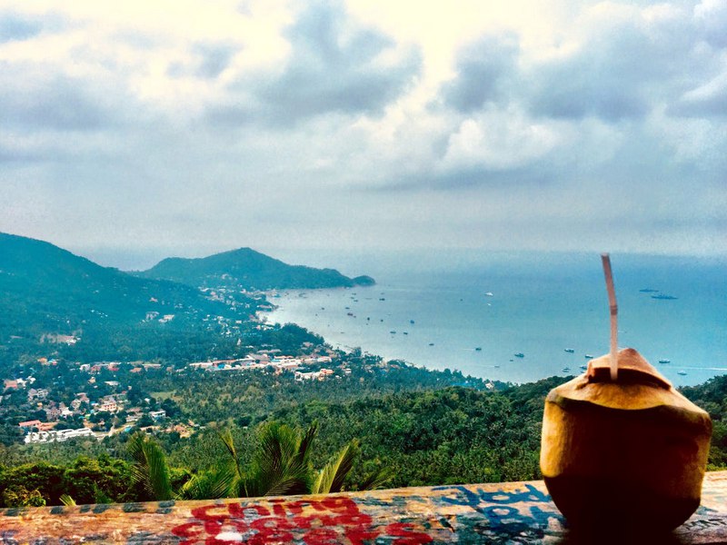 Watch the sunrise and sunset at Mango Bay Viewpoint