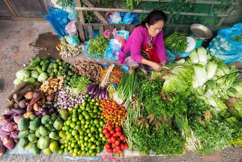 Luang Prabang market