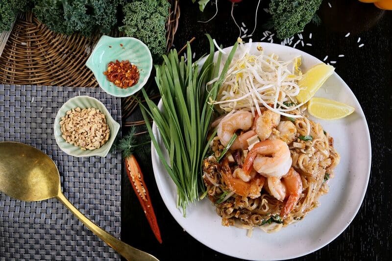 Pad Thai (Thai stir-fried noodles)