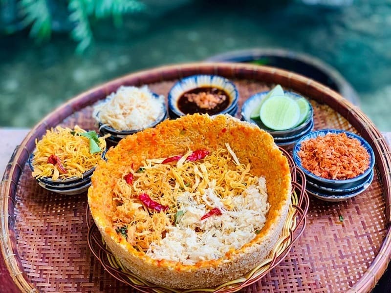 Cambodian burnt rice