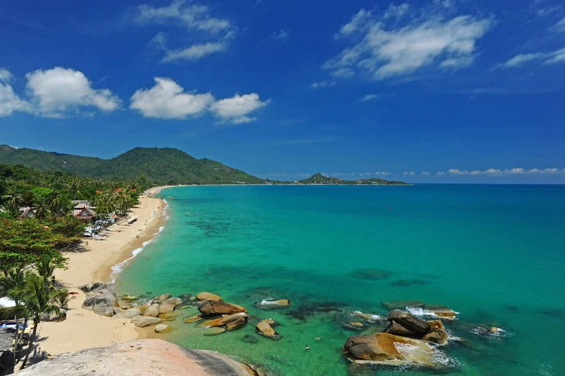 Lamai beach