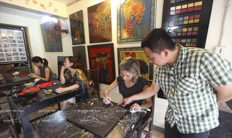 lacquer painting workshop