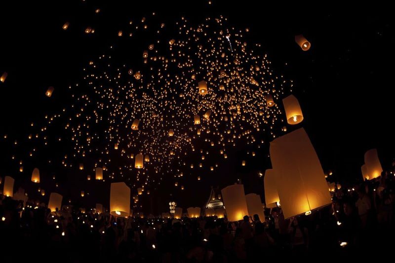 Yi Peng and Loy Krathong