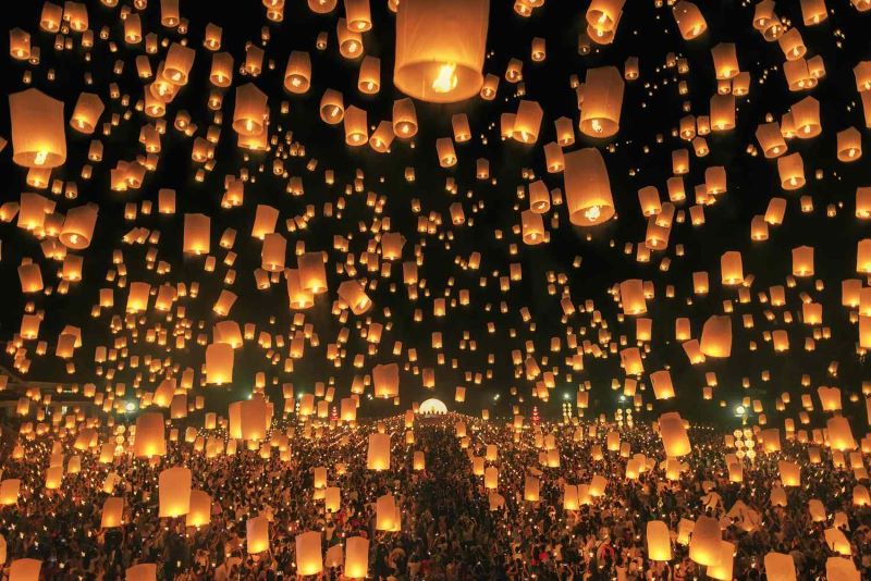 Yi Peng and Loy Krathong