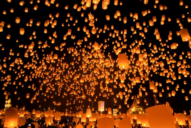 Yi Peng and Loy Krathong