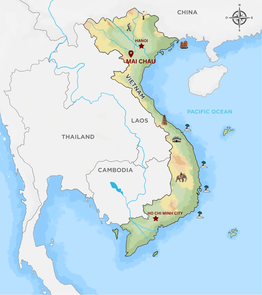 Mai Chau Map