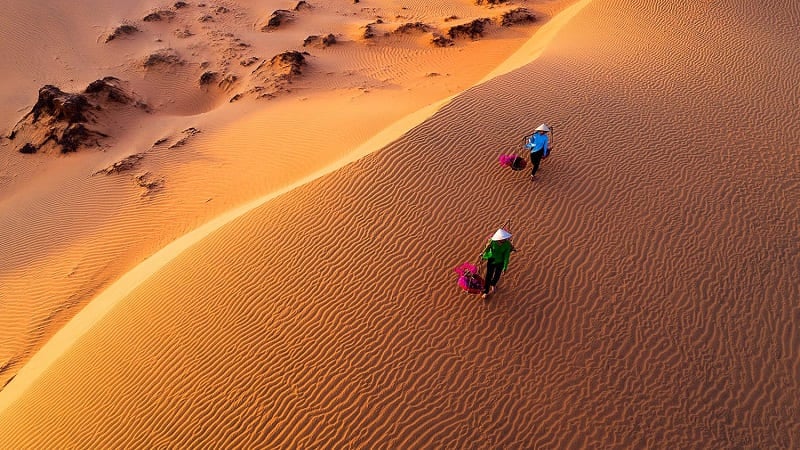 sand dune in Mui Ne