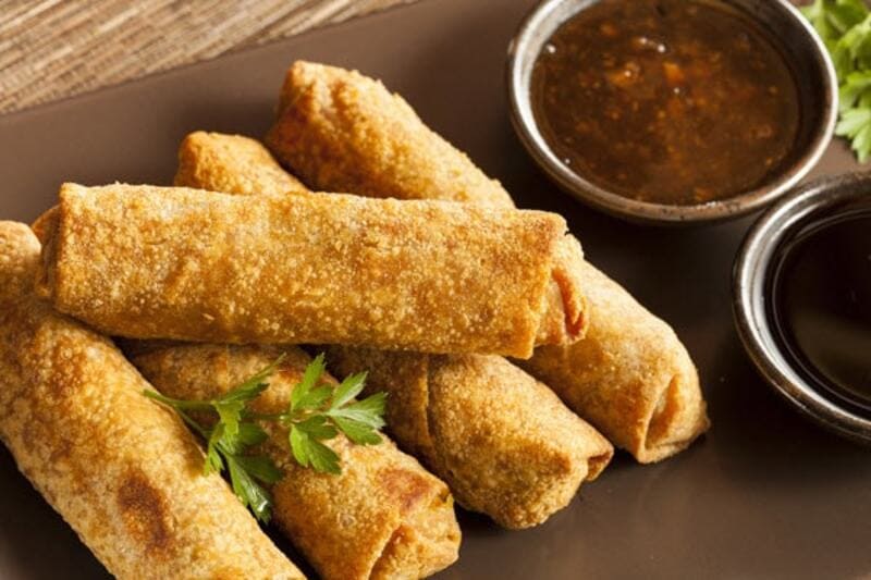 Vegetarian Spring Rolls 