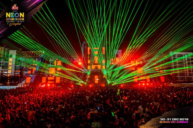 neon countdown