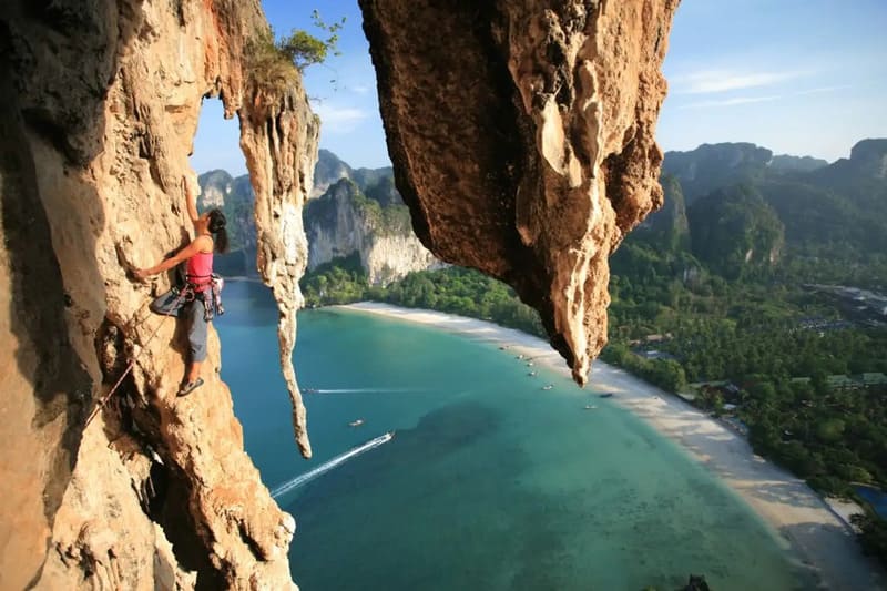 Climbing in Krabi